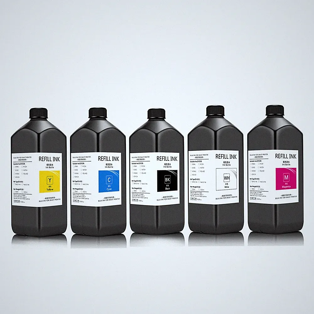 1000ml New Improved Universal Hard LED UV Ink For Seiko 1020 Printer